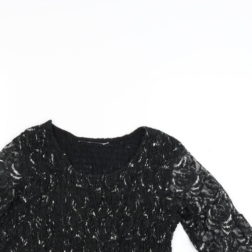 Preworn Womens Black   Pullover Jumper Size M