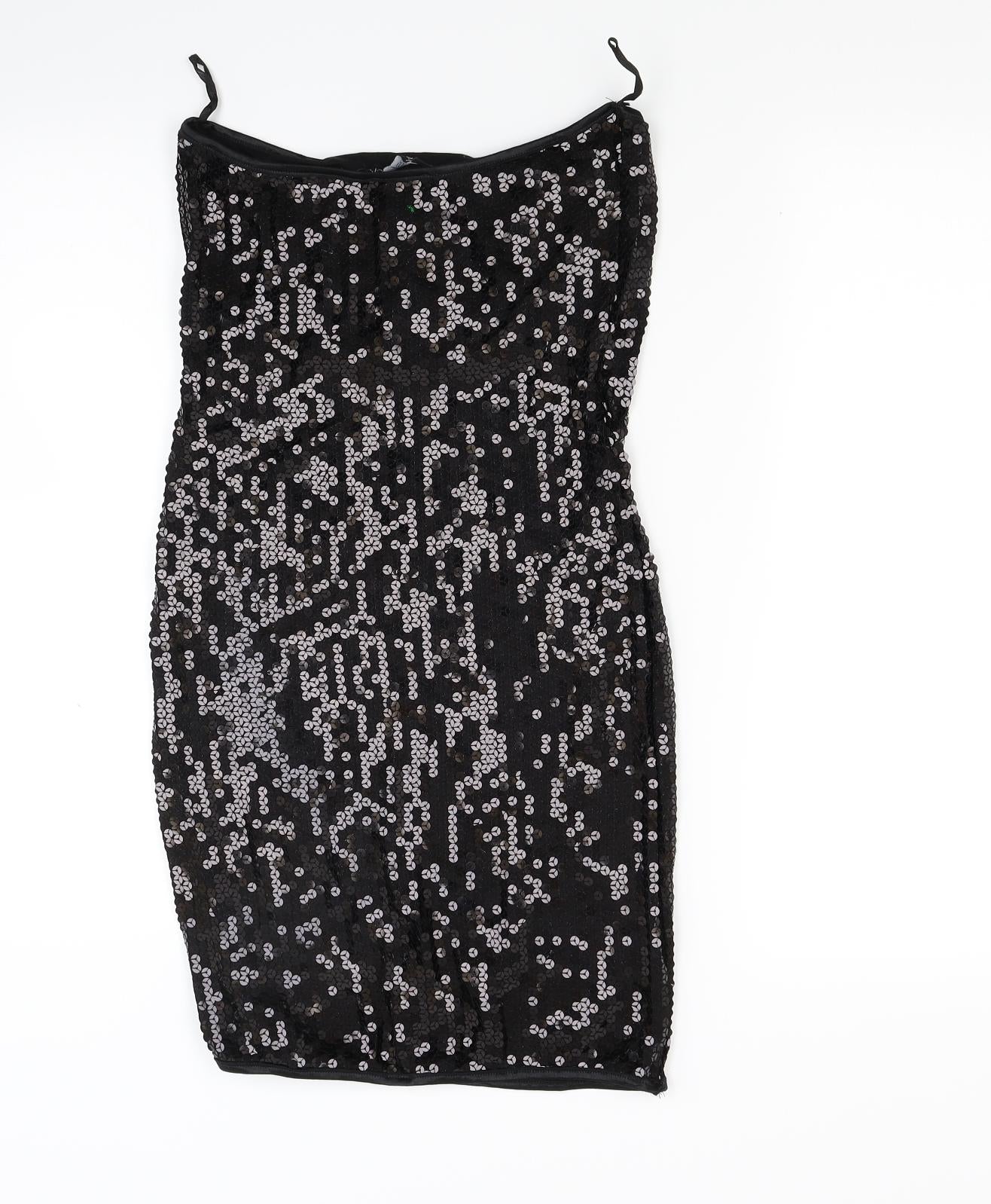 Aftershock Womens Black   Bodycon  Size XS