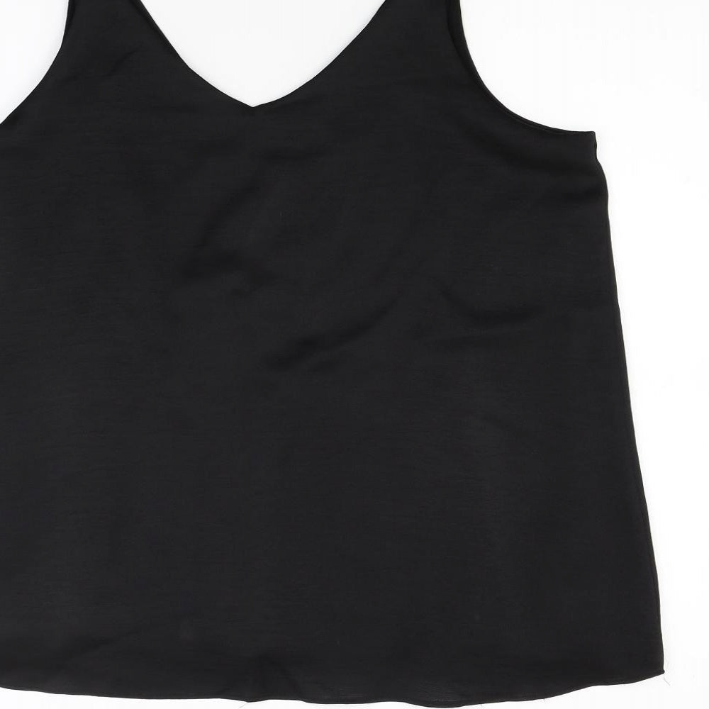 NEXT Womens Black   Camisole Blouse Size 18