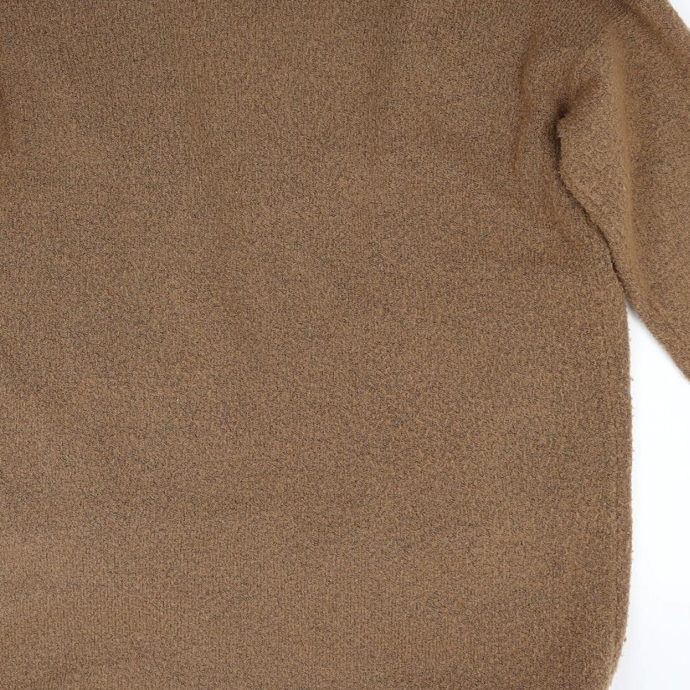 Forever21 Womens Brown  Knit Cardigan Jumper Size M