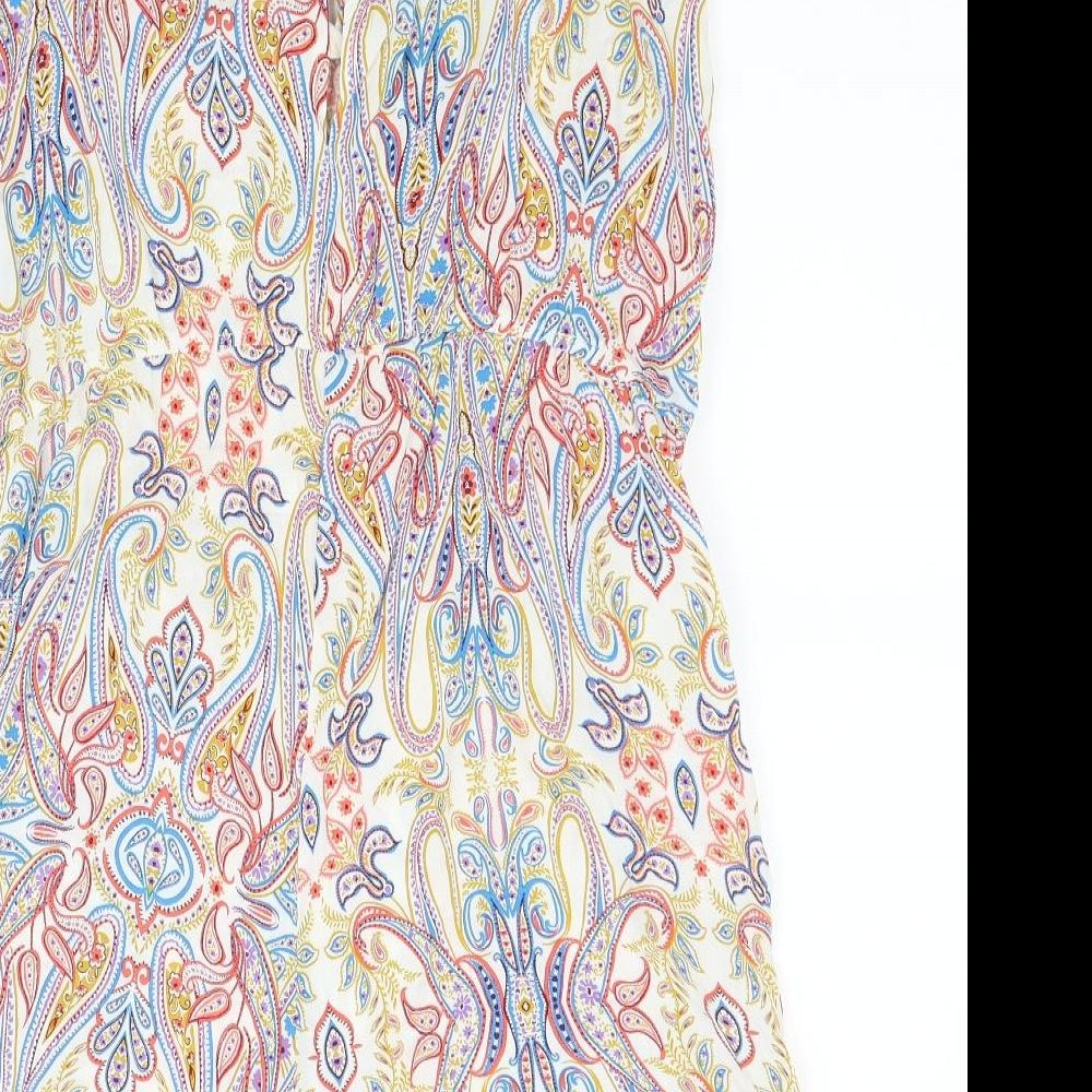 George Womens Multicoloured Paisley  Shorts One-Piece Size 18