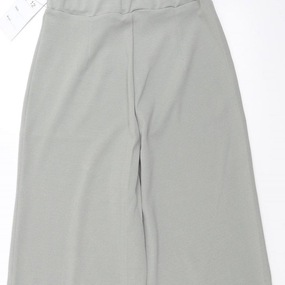 Miss glitz Womens Green   Trousers  Size 12 L30 in