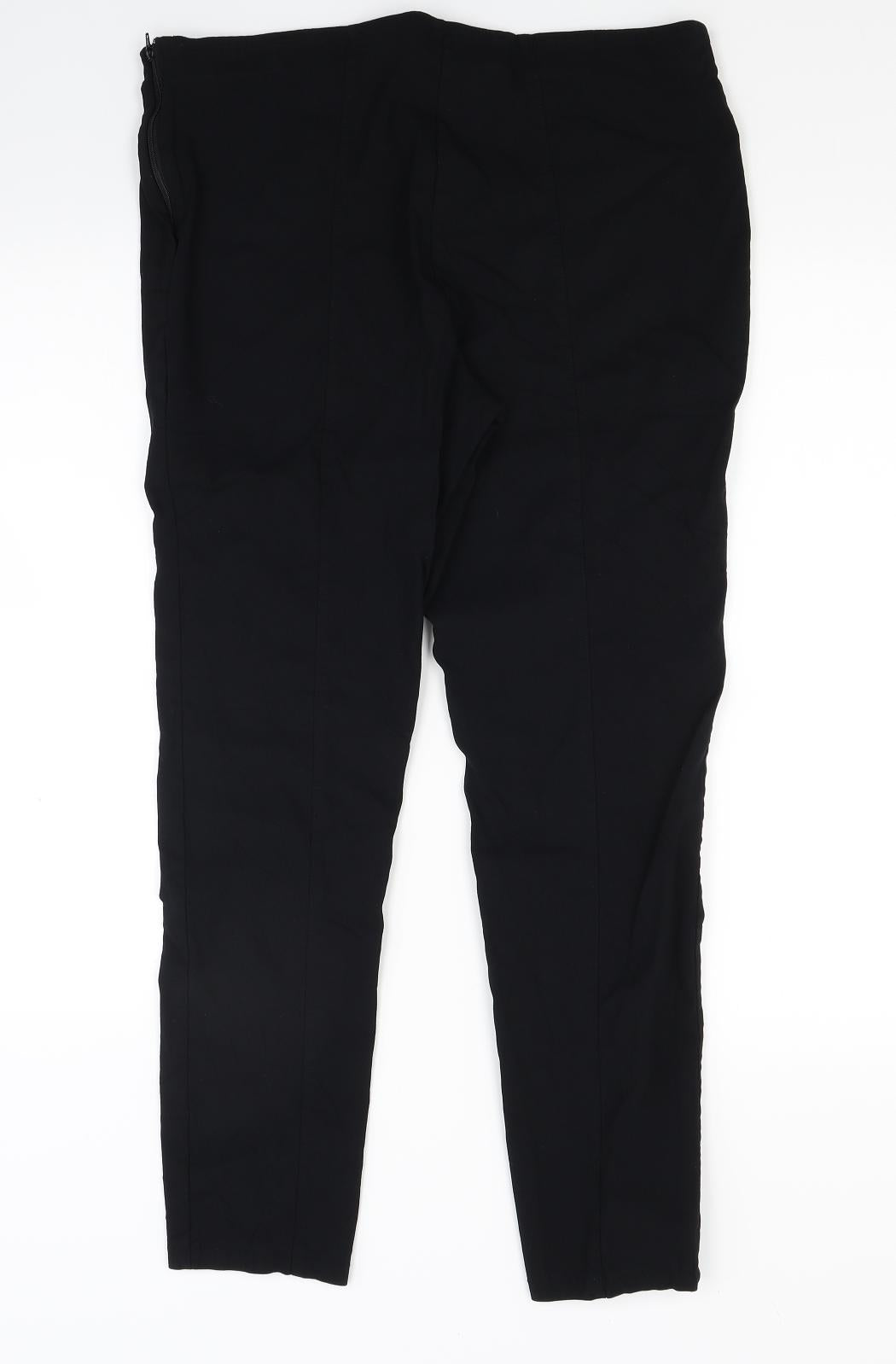 Primark Womens Black   Trousers  Size 18 L25 in