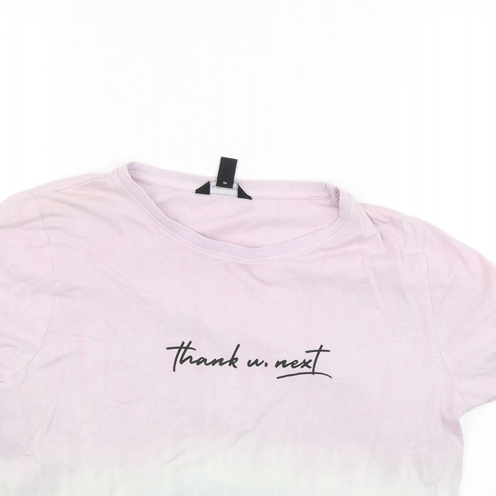 New Look Womens Multicoloured   Basic T-Shirt Size 14