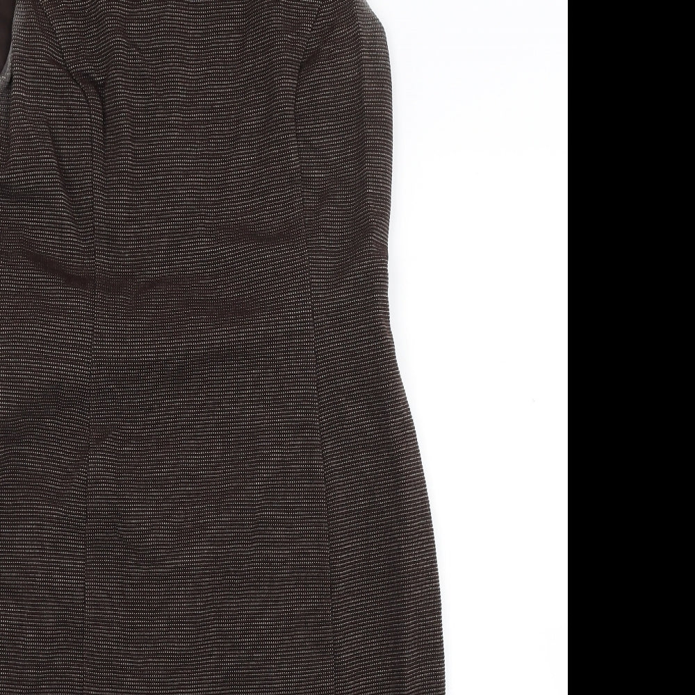 Betty Jackson Black Womens Brown   Bodycon  Size 12