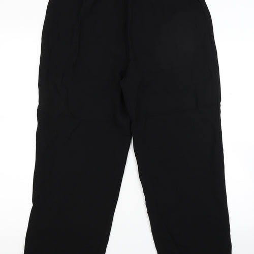 Wallis Womens Black   Trousers  Size 14 L25 in
