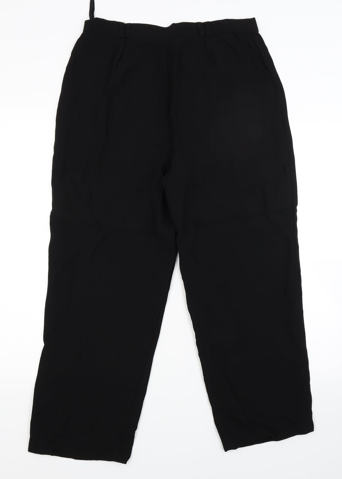 Wallis Womens Black   Trousers  Size 14 L25 in