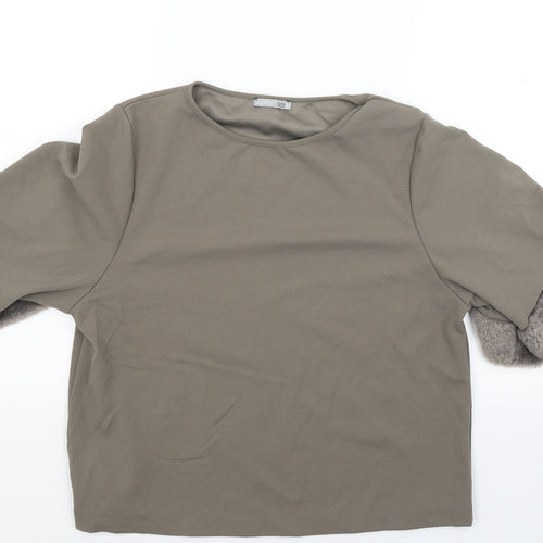Zara Womens Green   Basic Blouse Size M