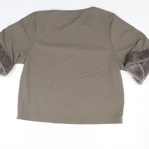 Zara Womens Green   Basic Blouse Size M