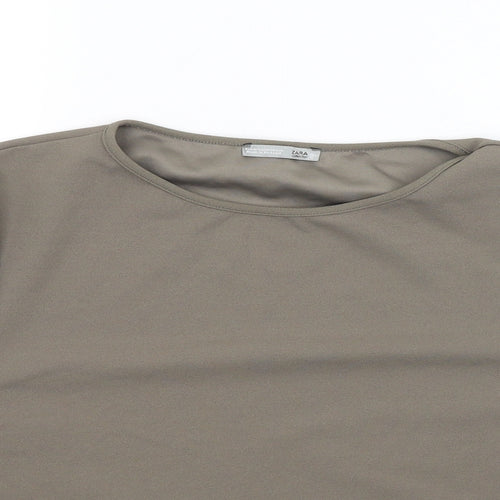 Zara Womens Green   Basic Blouse Size M