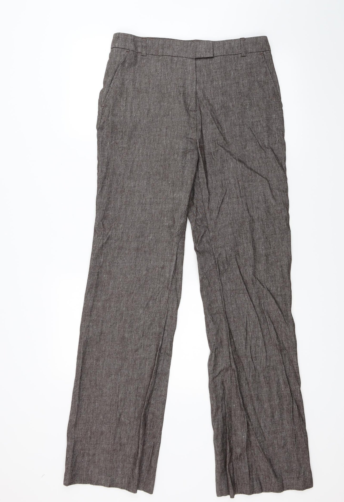 Marks and Spencer Womens Brown   Trousers  Size 12 L29 in