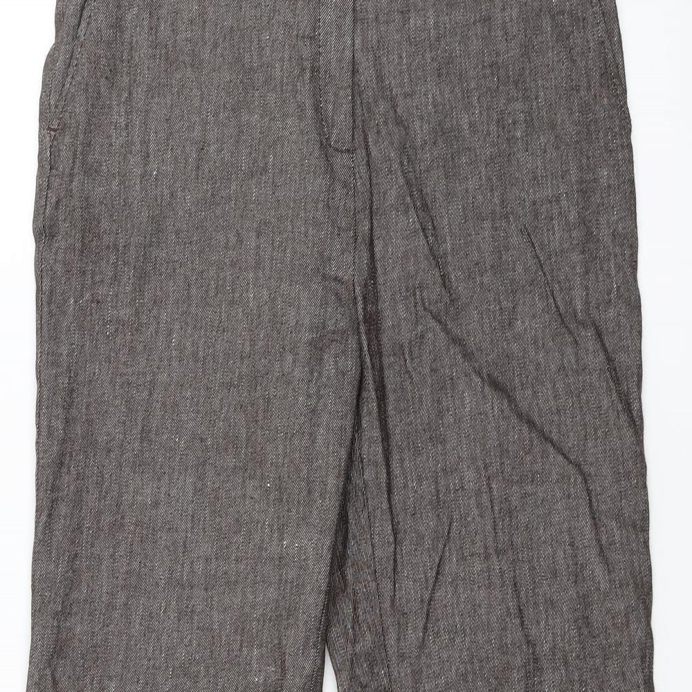 Marks and Spencer Womens Brown   Trousers  Size 12 L29 in
