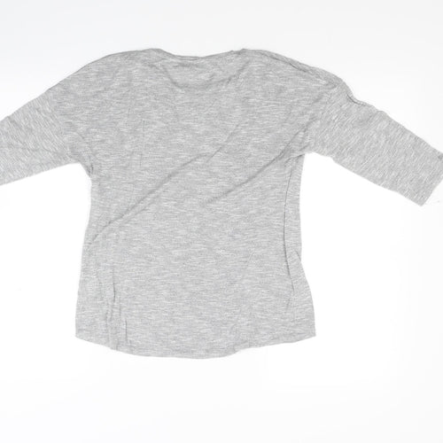 Papaya Womens Grey  Knit Pullover Jumper Size 10  - Ciao Bella