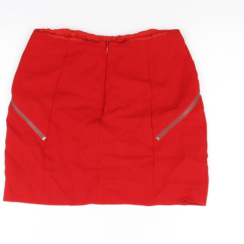 BCGeneration Womens Red   Mini Skirt Size S