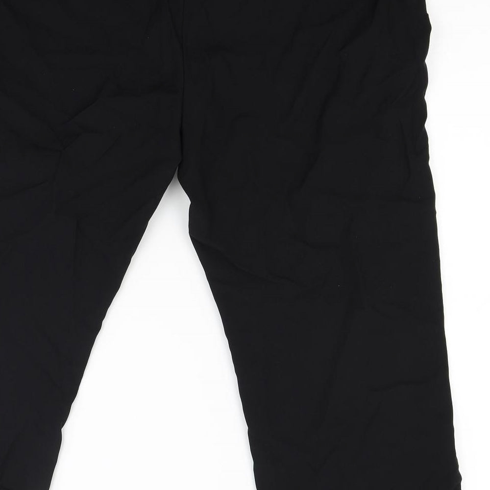 Bonmarché Womens Black   Capri Trousers Size 18 L22 in