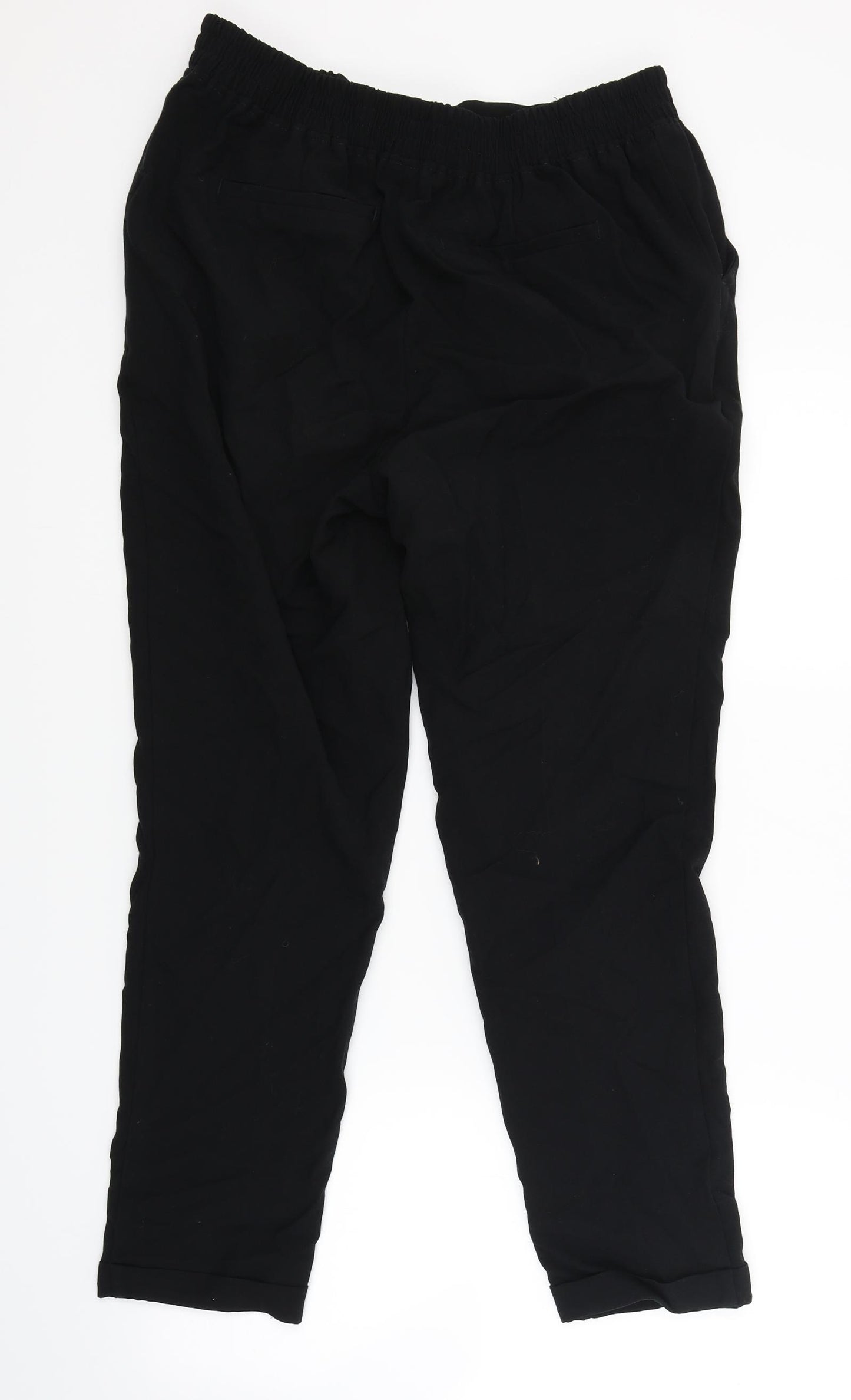 NEXT Womens Black   Trousers  Size 12 L25 in