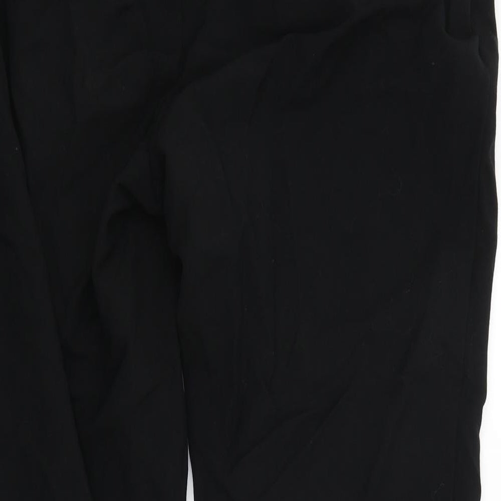 NEXT Womens Black   Trousers  Size 12 L25 in