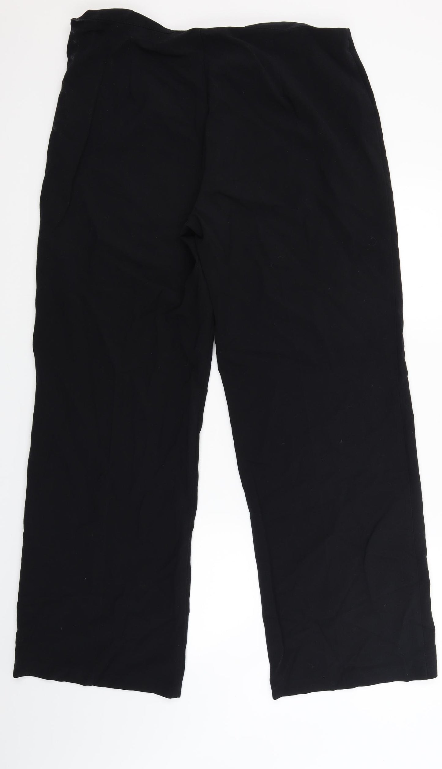Marks and Spencer Womens Black   Trousers  Size 16 L30 in