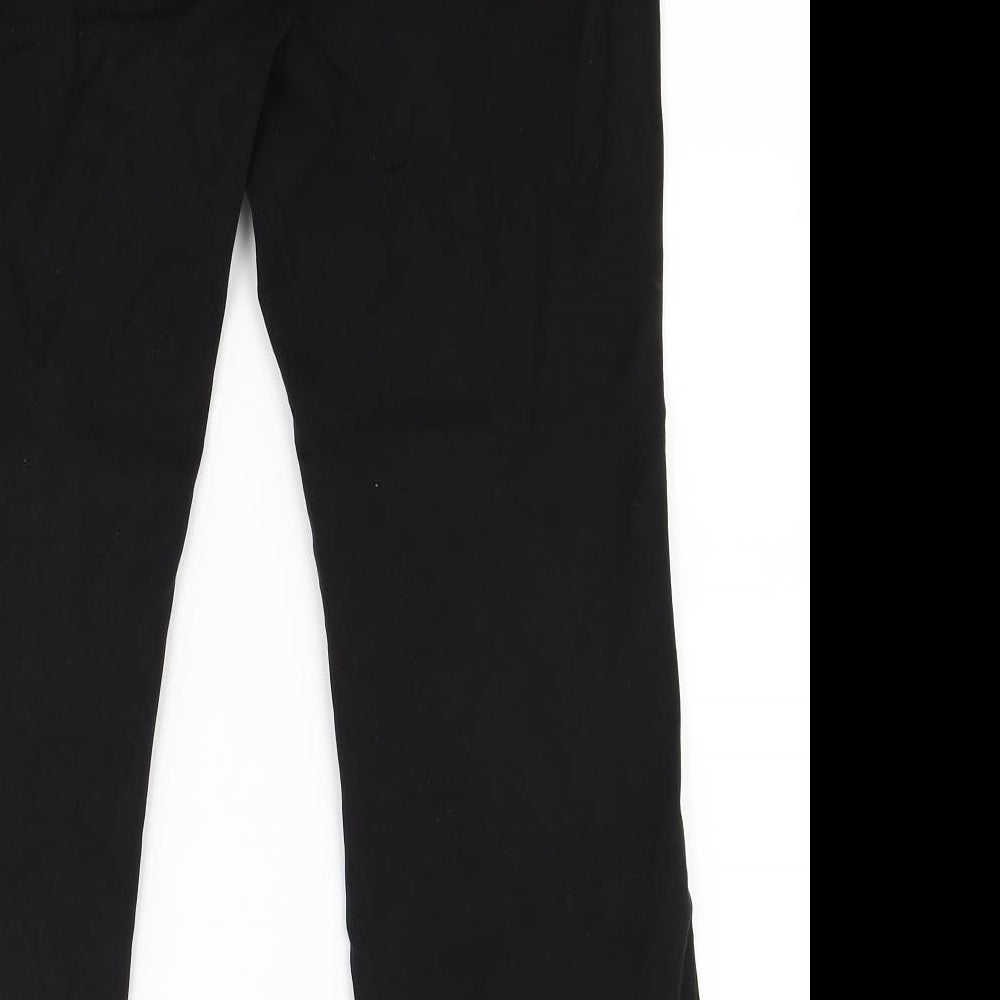 Marks and Spencer Womens Black   Trousers  Size 12 L24 in