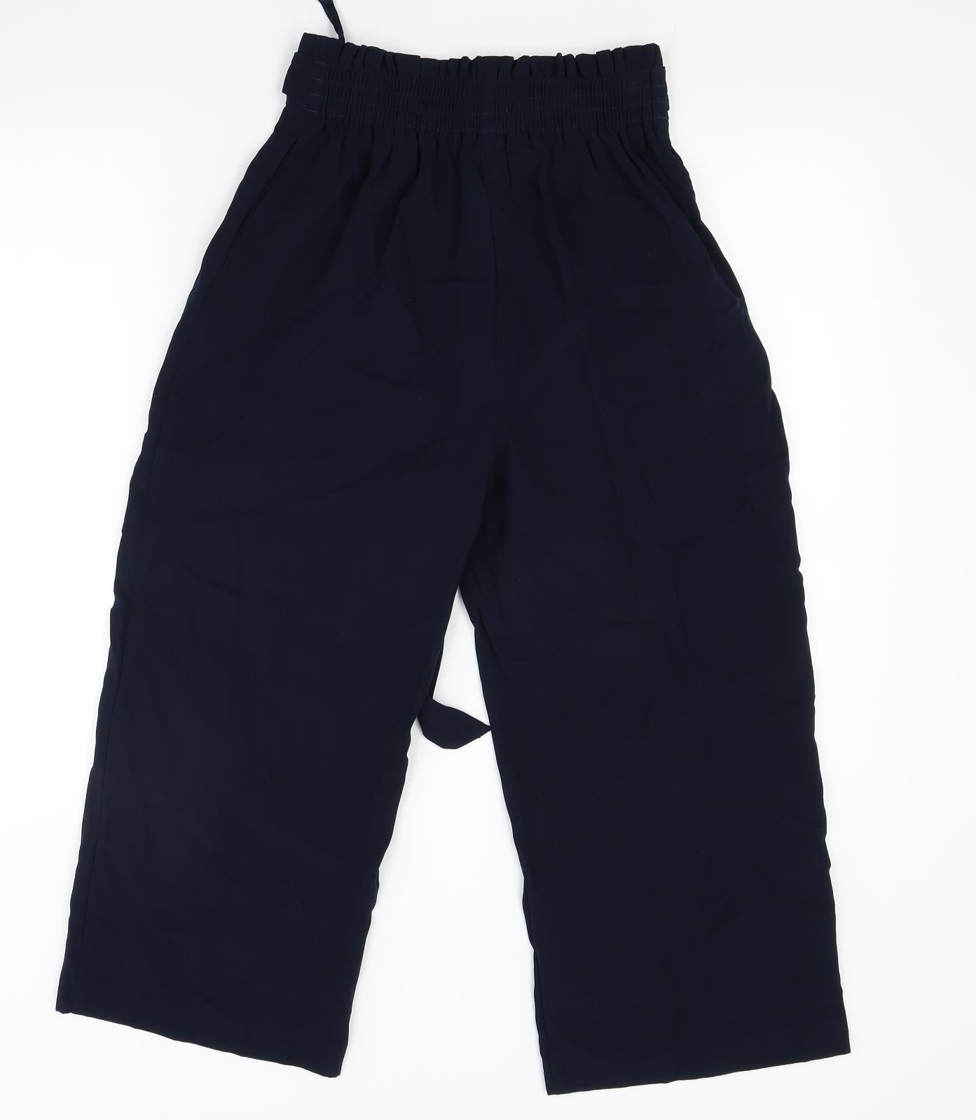 New Look Womens Blue   Capri Trousers Size 6 L20 in