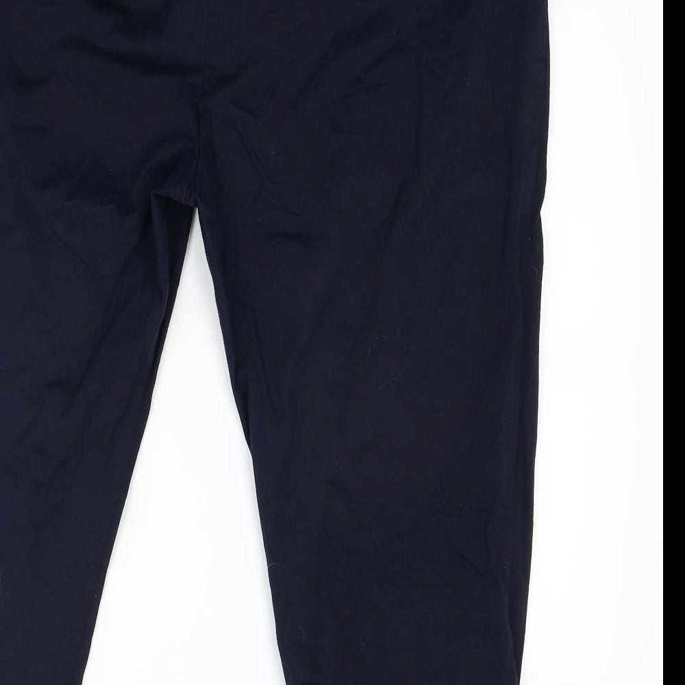 M&Co Womens Blue   Trousers  Size 20 L22 in