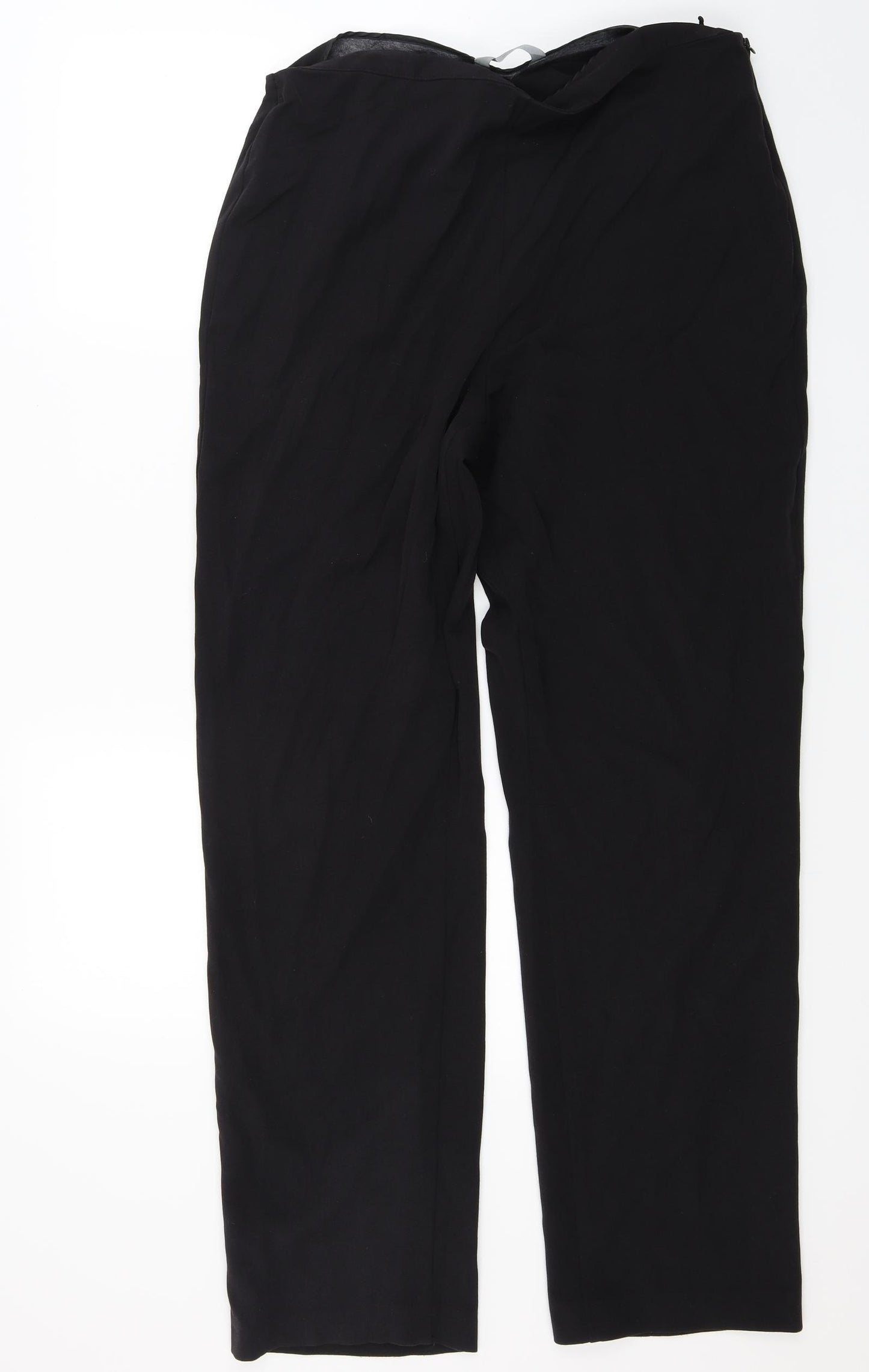 Marks and Spencer Womens Black   Trousers  Size 18 L28 in