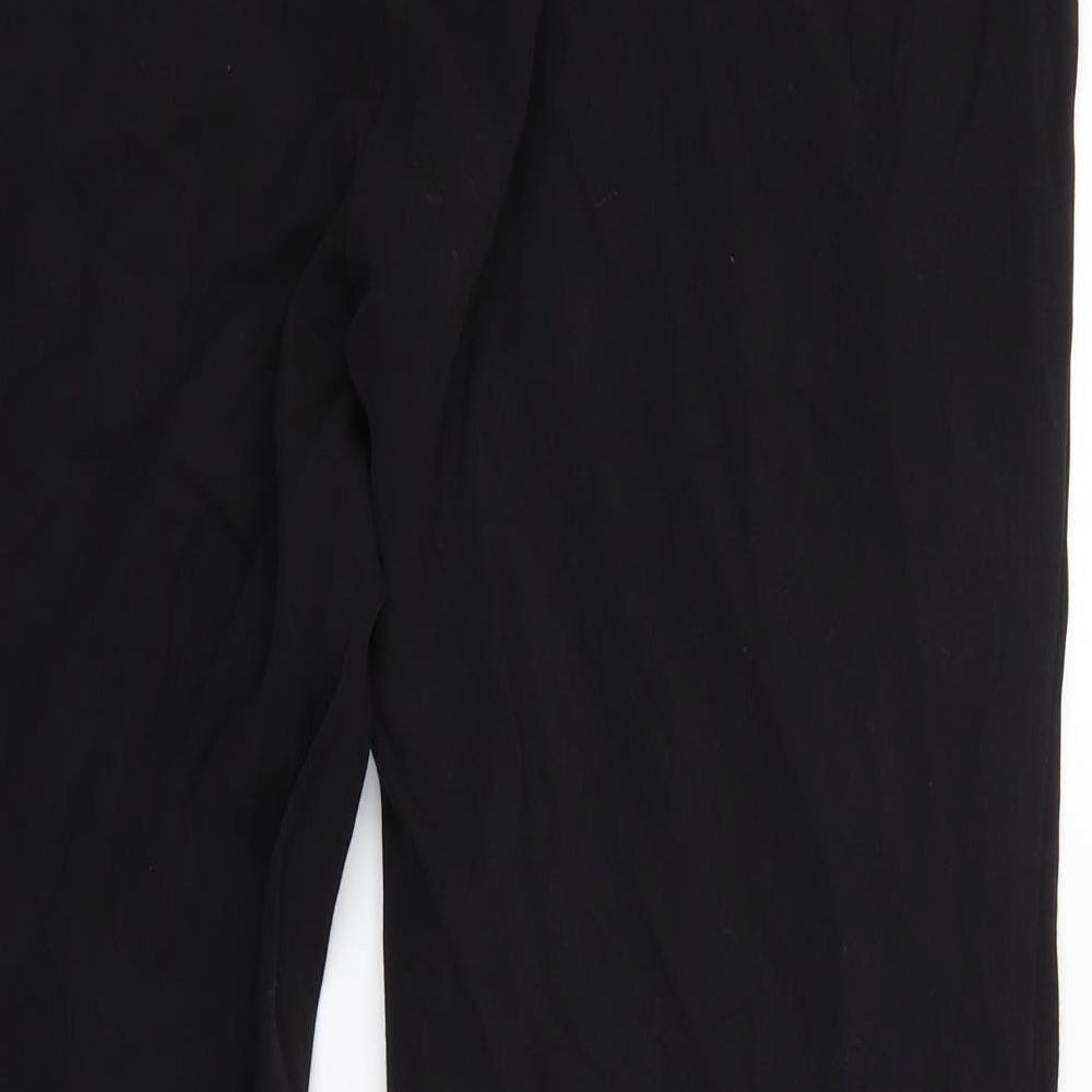 Marks and Spencer Womens Black   Trousers  Size 18 L28 in