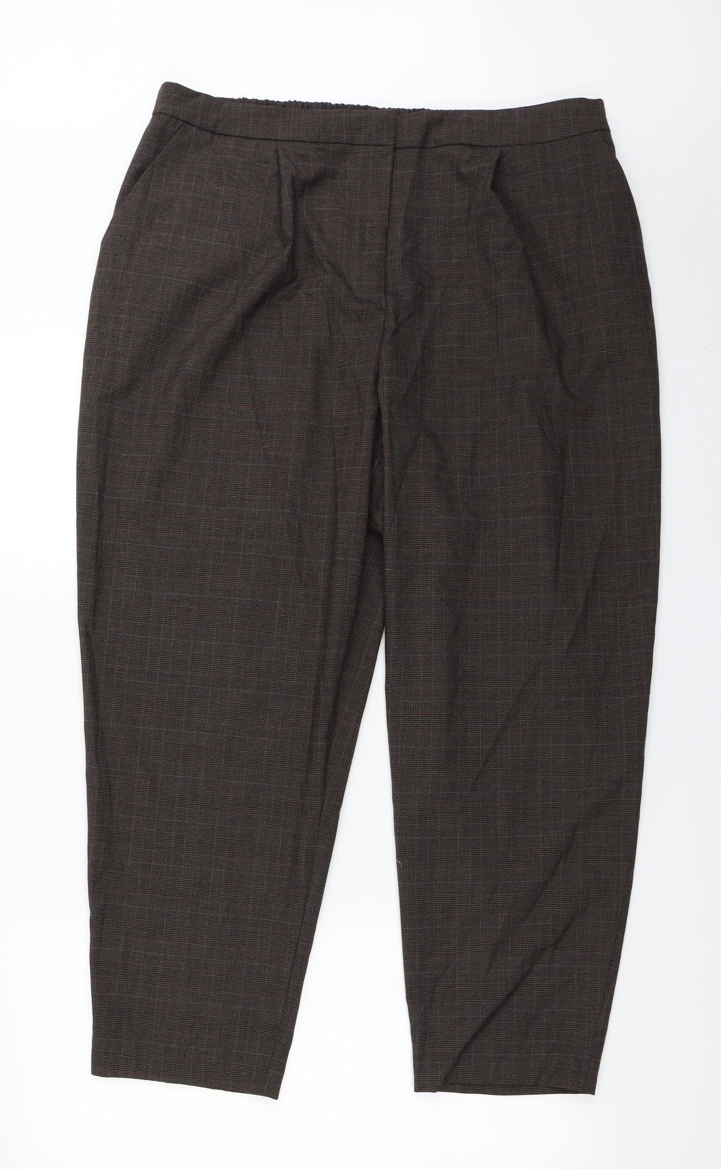 New Look  Womens Brown   Trousers  Size 18 L26 in