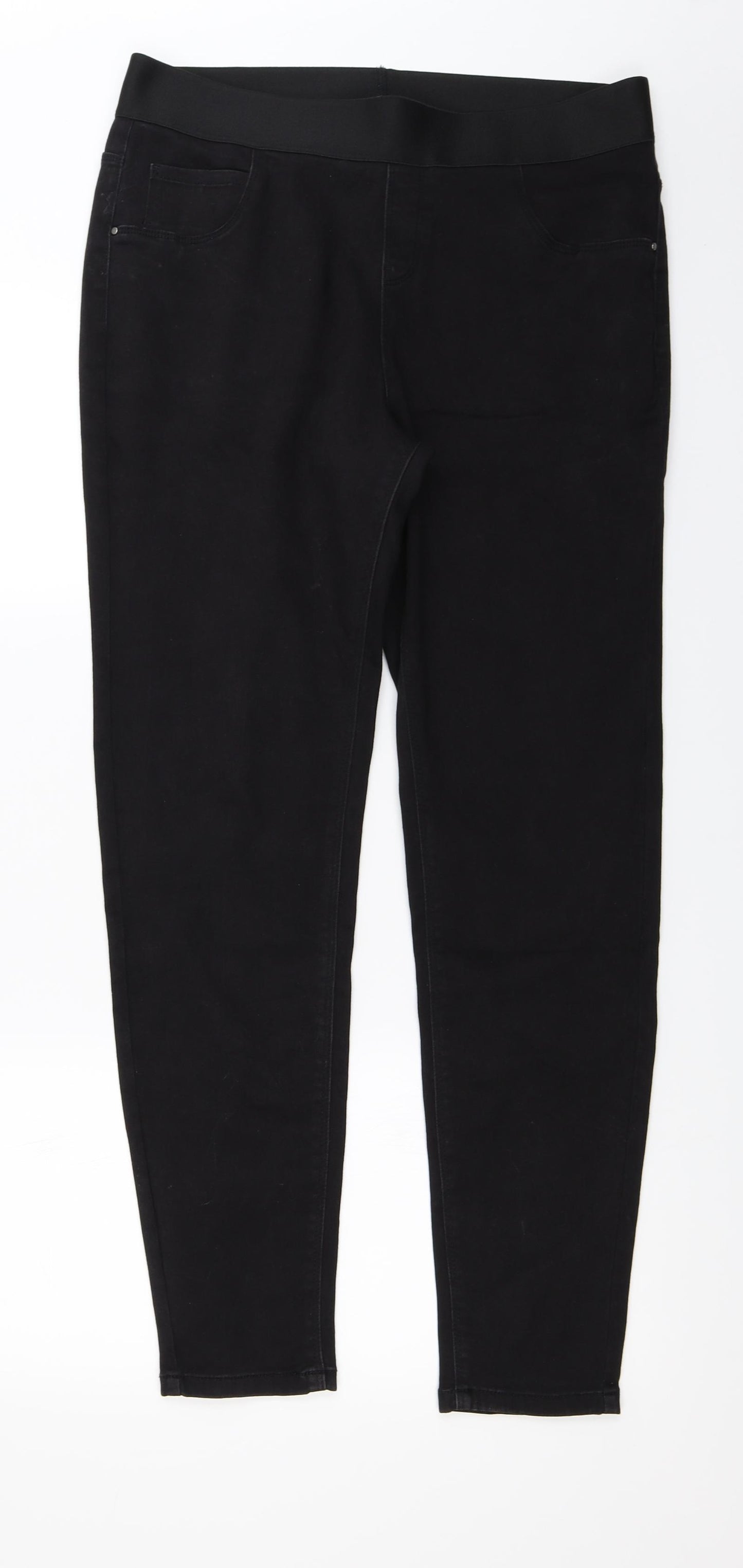 George  Womens Black   Jegging Jeans Size 16 L28 in