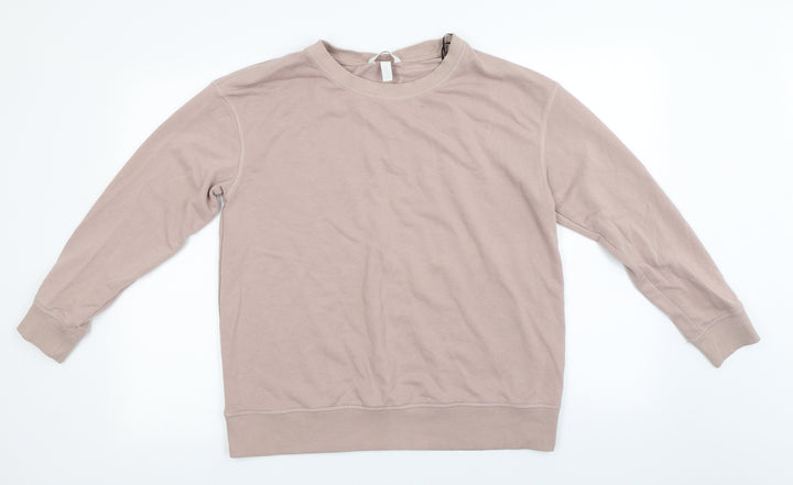 H&M Womens Pink Pullover Jumper Size M