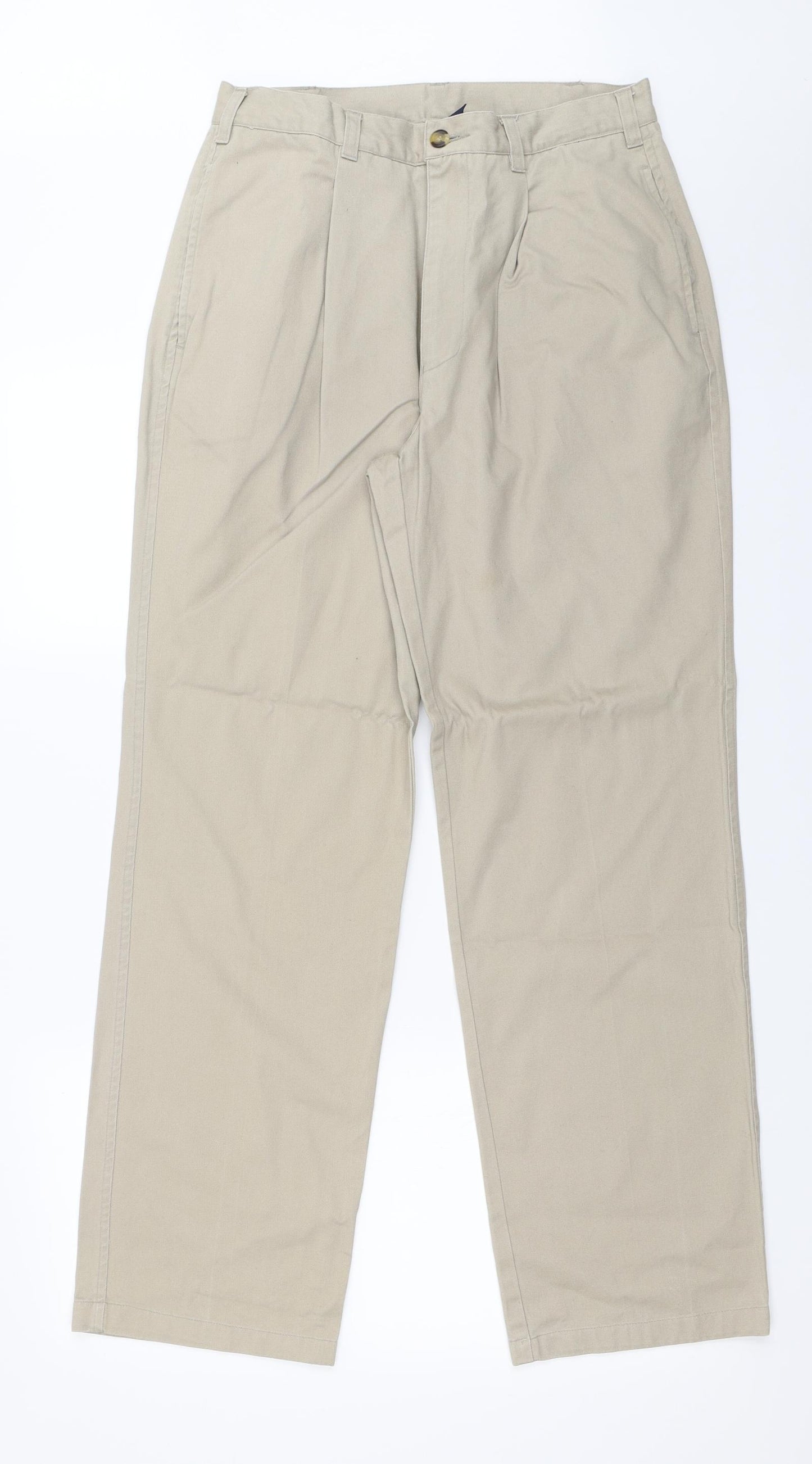 Cotton Traders  Mens Beige   Trousers  Size 32 in L29 in