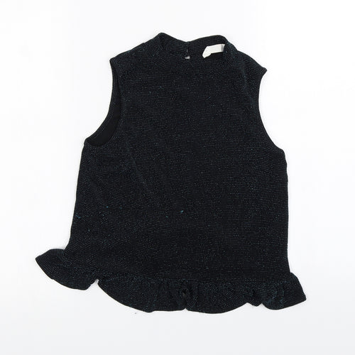 candy  Womens Black   Basic T-Shirt Size 14