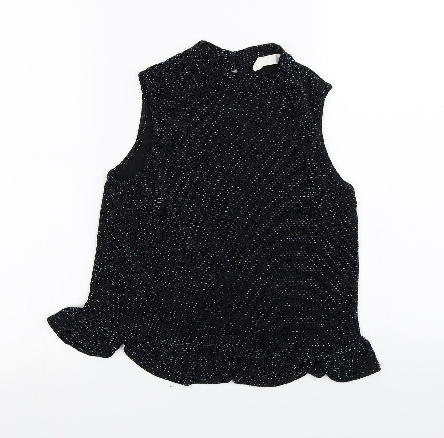 candy  Womens Black   Basic T-Shirt Size 14