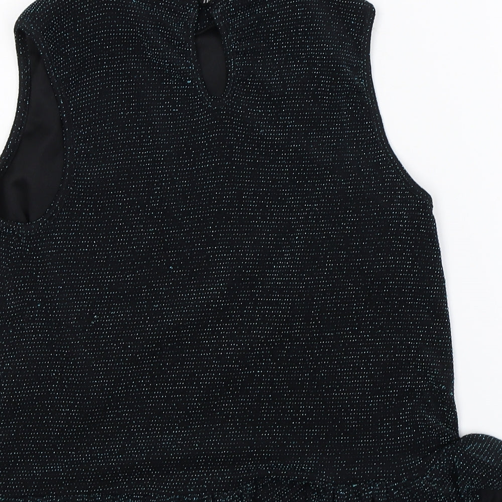 candy  Womens Black   Basic T-Shirt Size 14