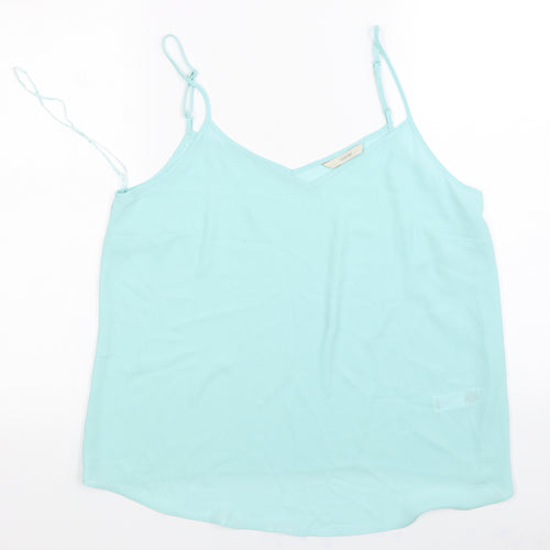 George  Womens Blue   Basic Blouse Size 14