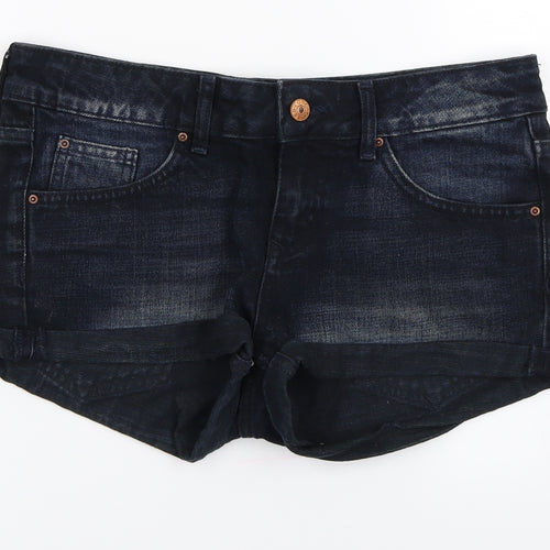 H&M  Womens Blue   Cut-Off Shorts Size 10