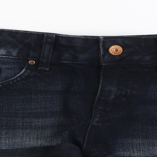 H&M  Womens Blue   Cut-Off Shorts Size 10