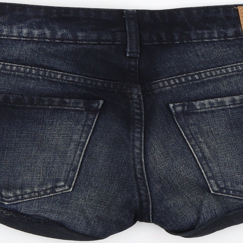 H&M  Womens Blue   Cut-Off Shorts Size 10
