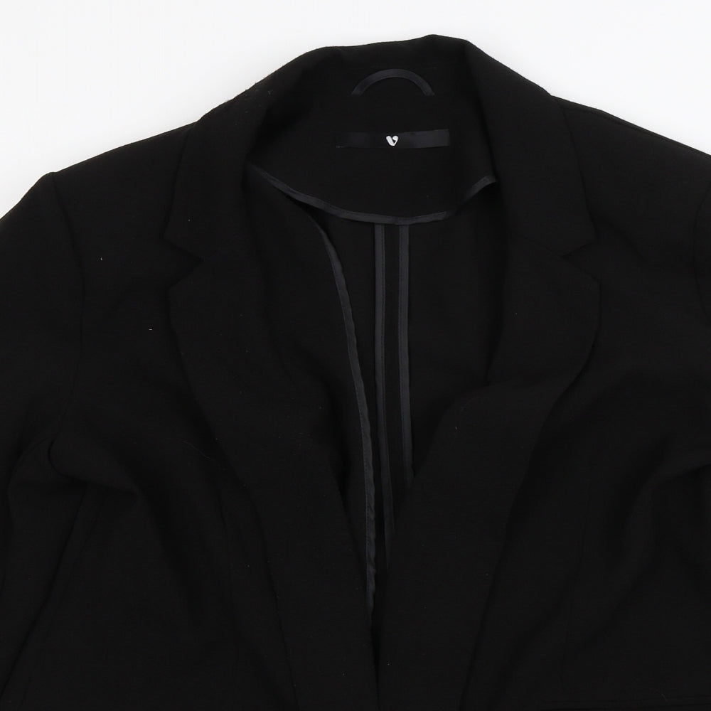 Very  Womens Black   Jacket  Size 14