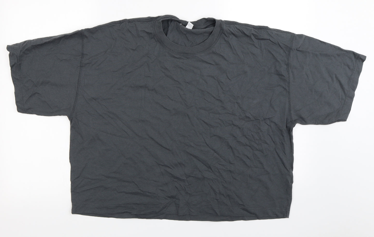 Topshop  Womens Grey   Basic T-Shirt Size M