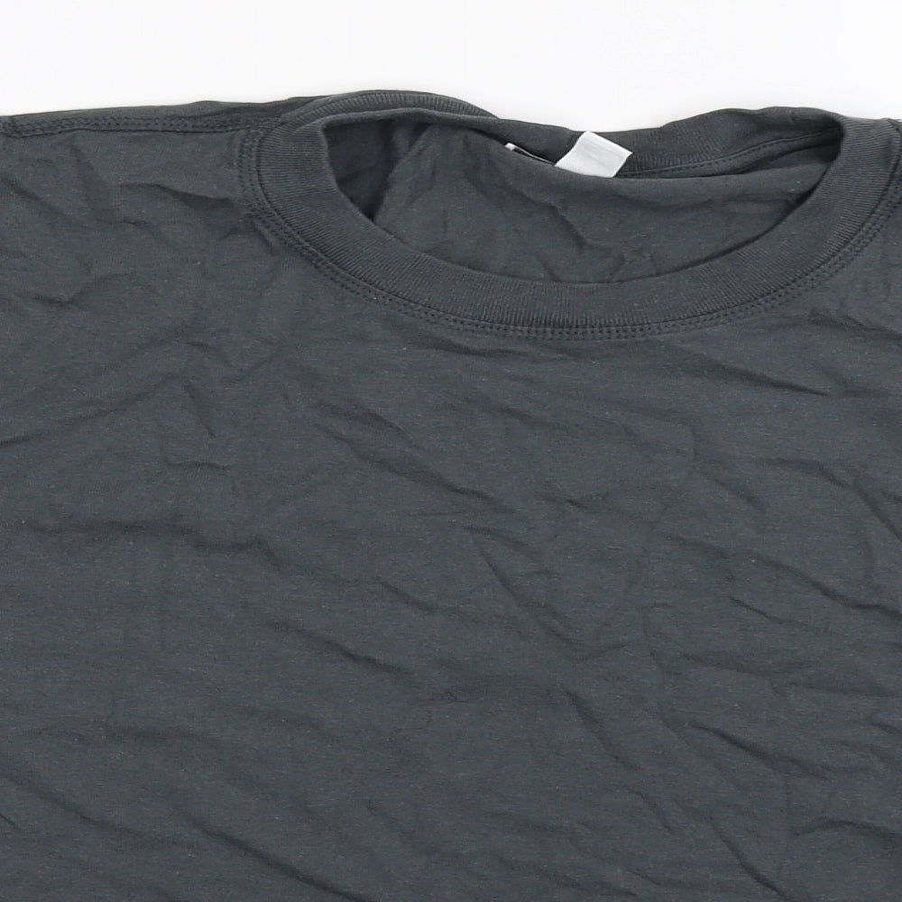 Topshop  Womens Grey   Basic T-Shirt Size M