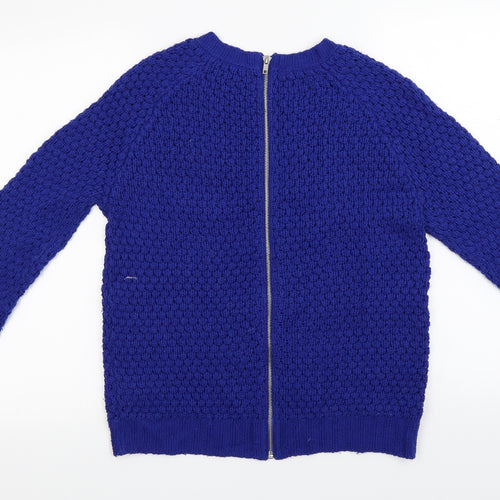 Heart & soul  Womens Blue   Jacket Coat Size 10