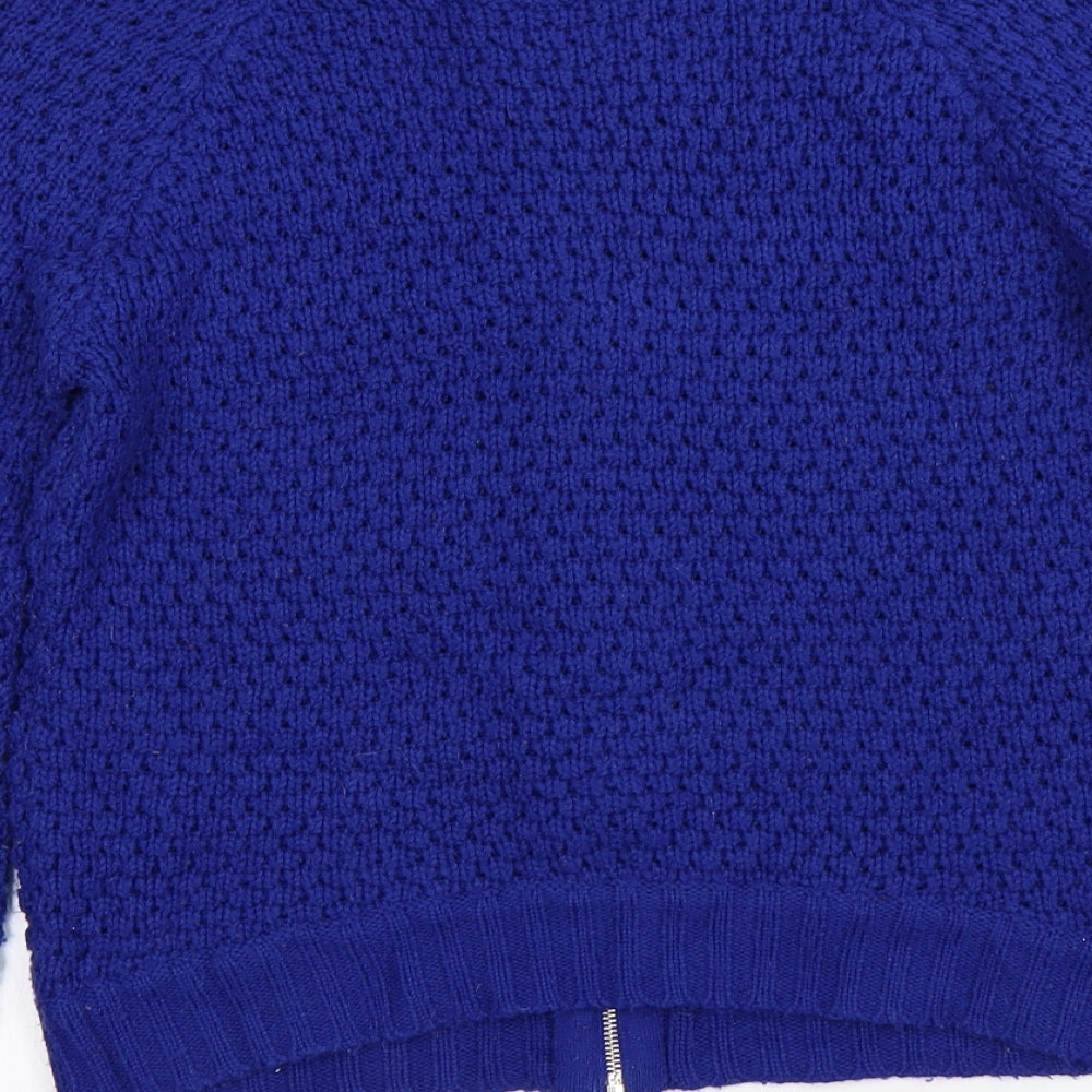 Heart & soul  Womens Blue   Jacket Coat Size 10