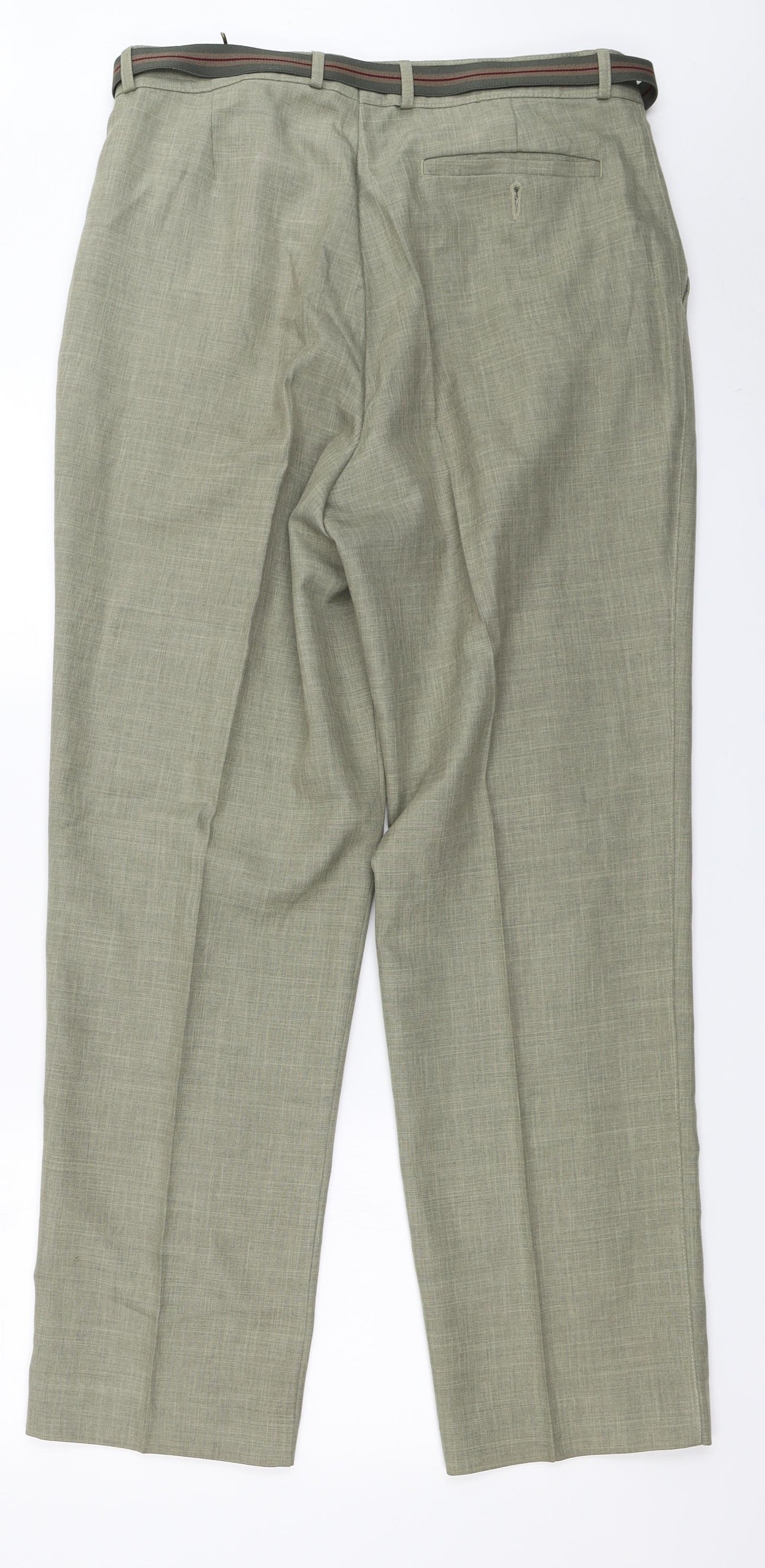 Essentials Mens Green   Trousers  Size 36 in L31 in