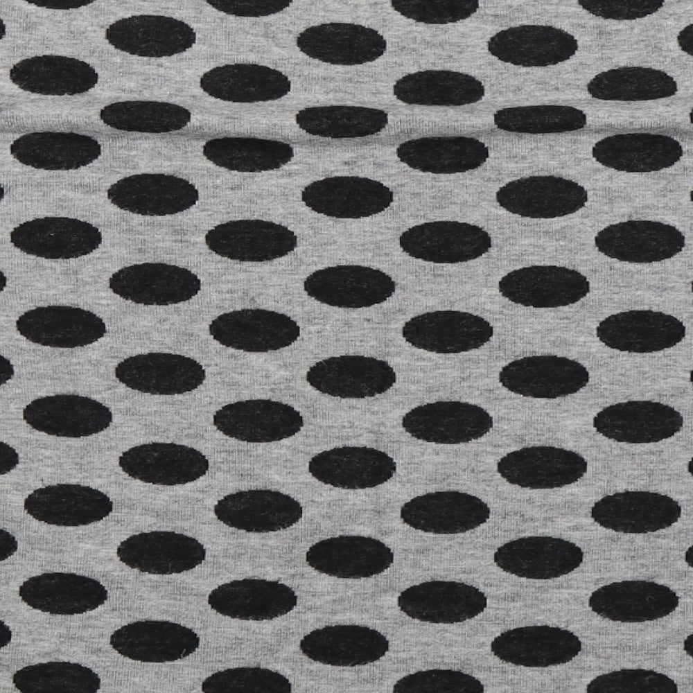 TU Womens Grey Polka Dot  Pullover Jumper Size 10