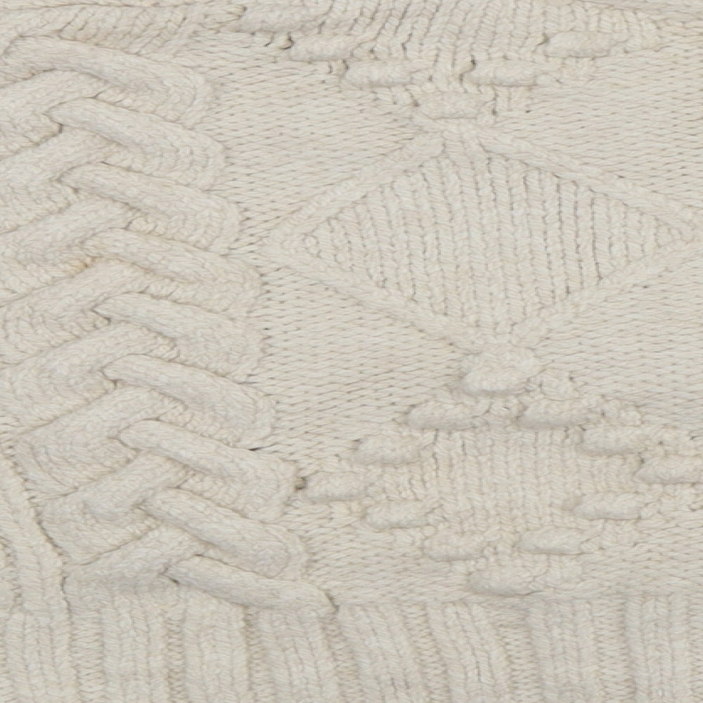 Zara Womens Ivory   Cardigan Jumper Size M