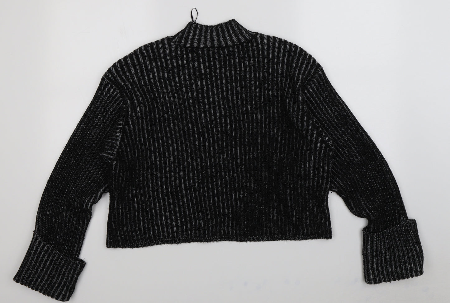 Topshop Womens Black   Pullover Jumper Size M