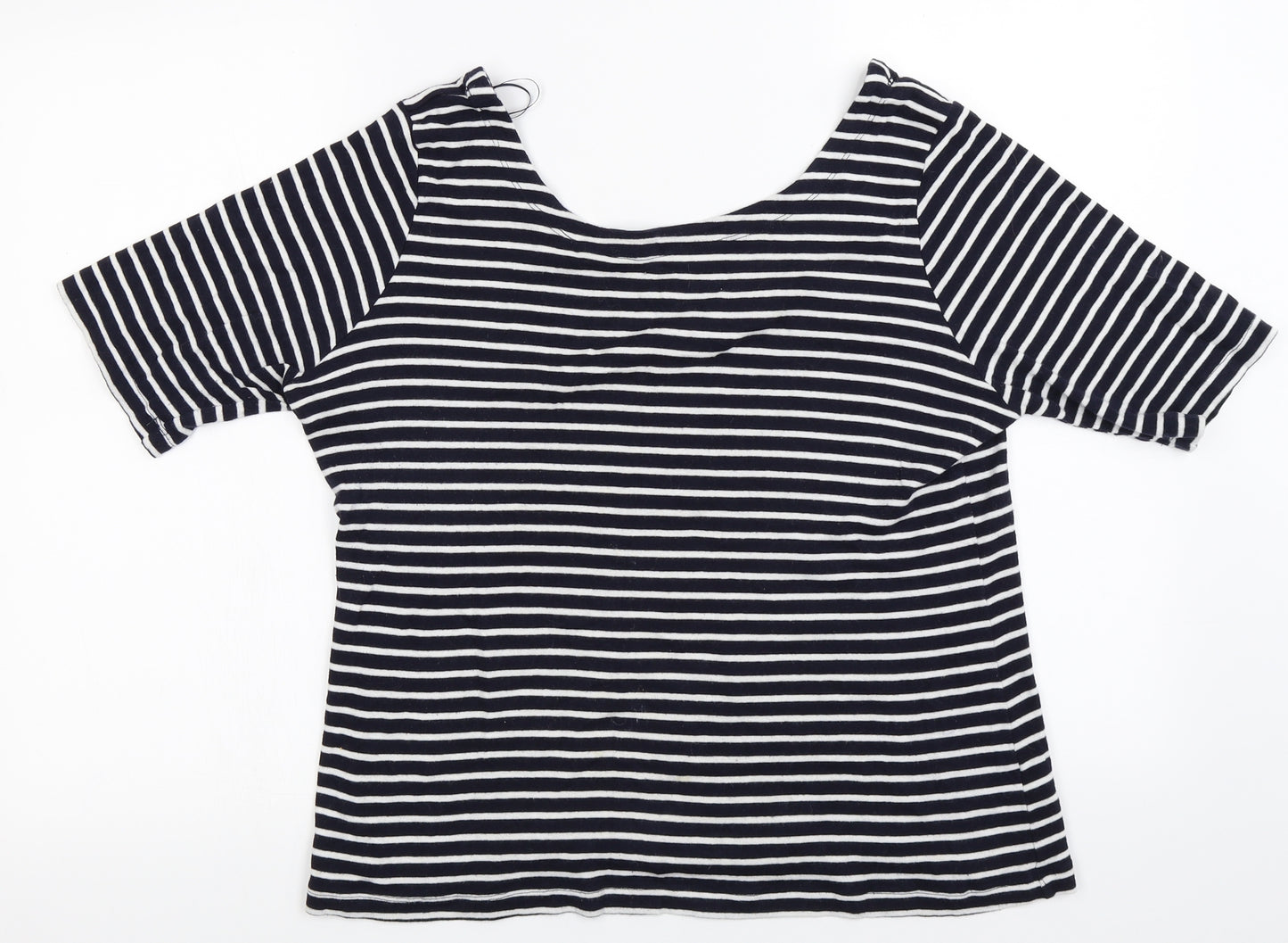 Papaya  Womens Blue Striped  Camisole T-Shirt Size 20