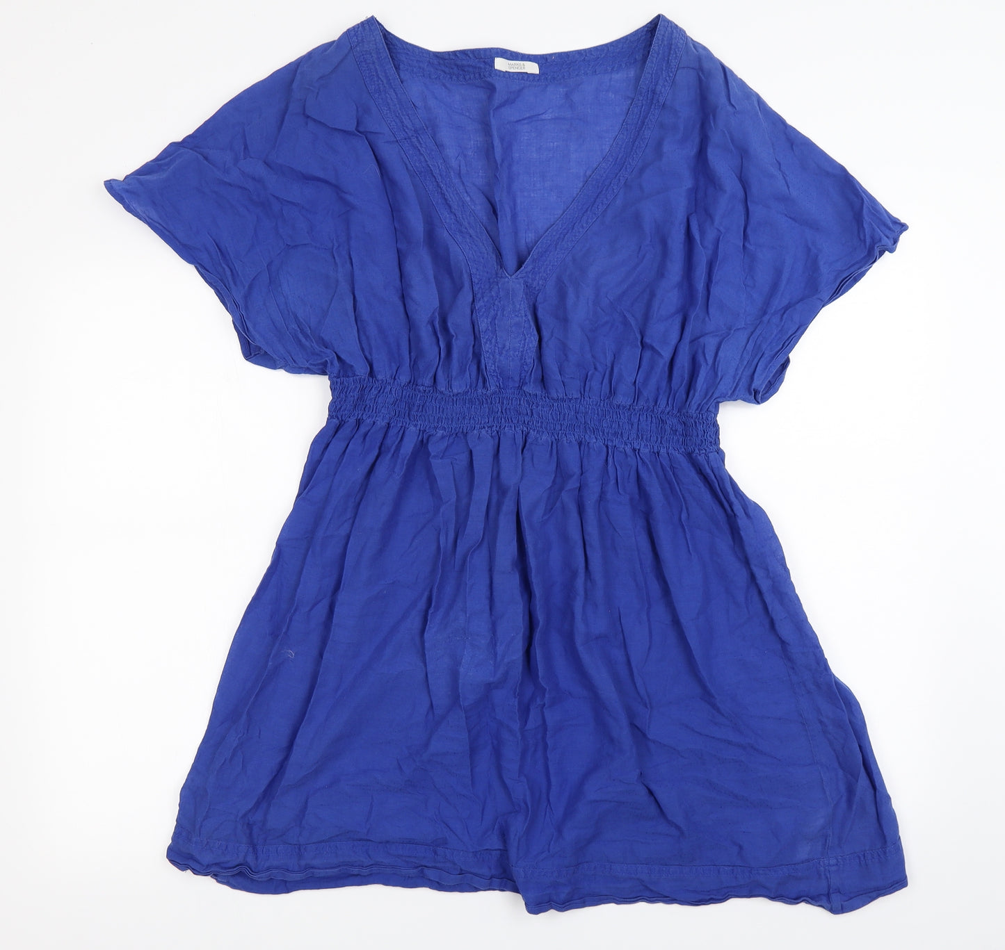 Marks and Spencer Womens Blue   A-Line  Size 20