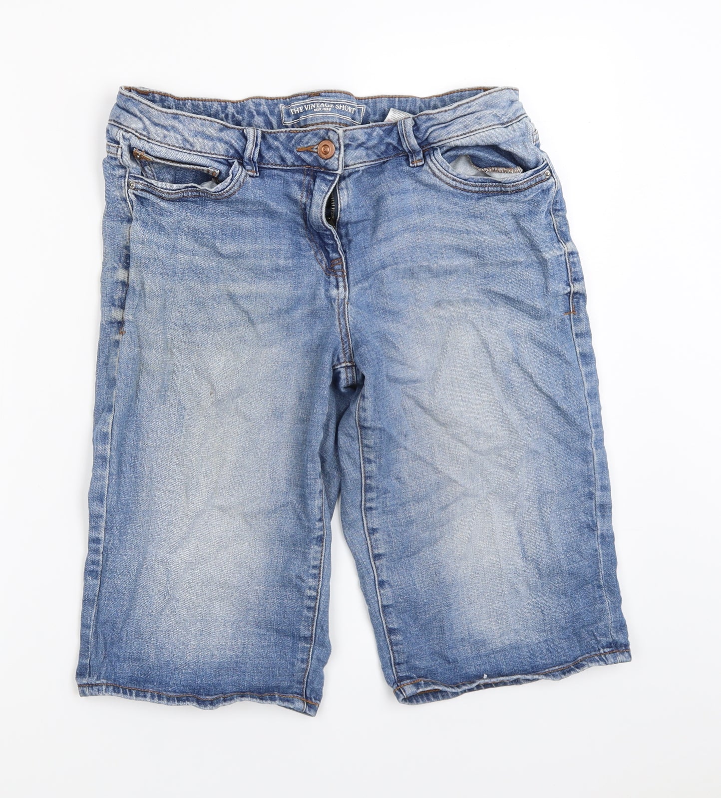 NEXT  Womens Blue   Cut-Off Shorts Size 10